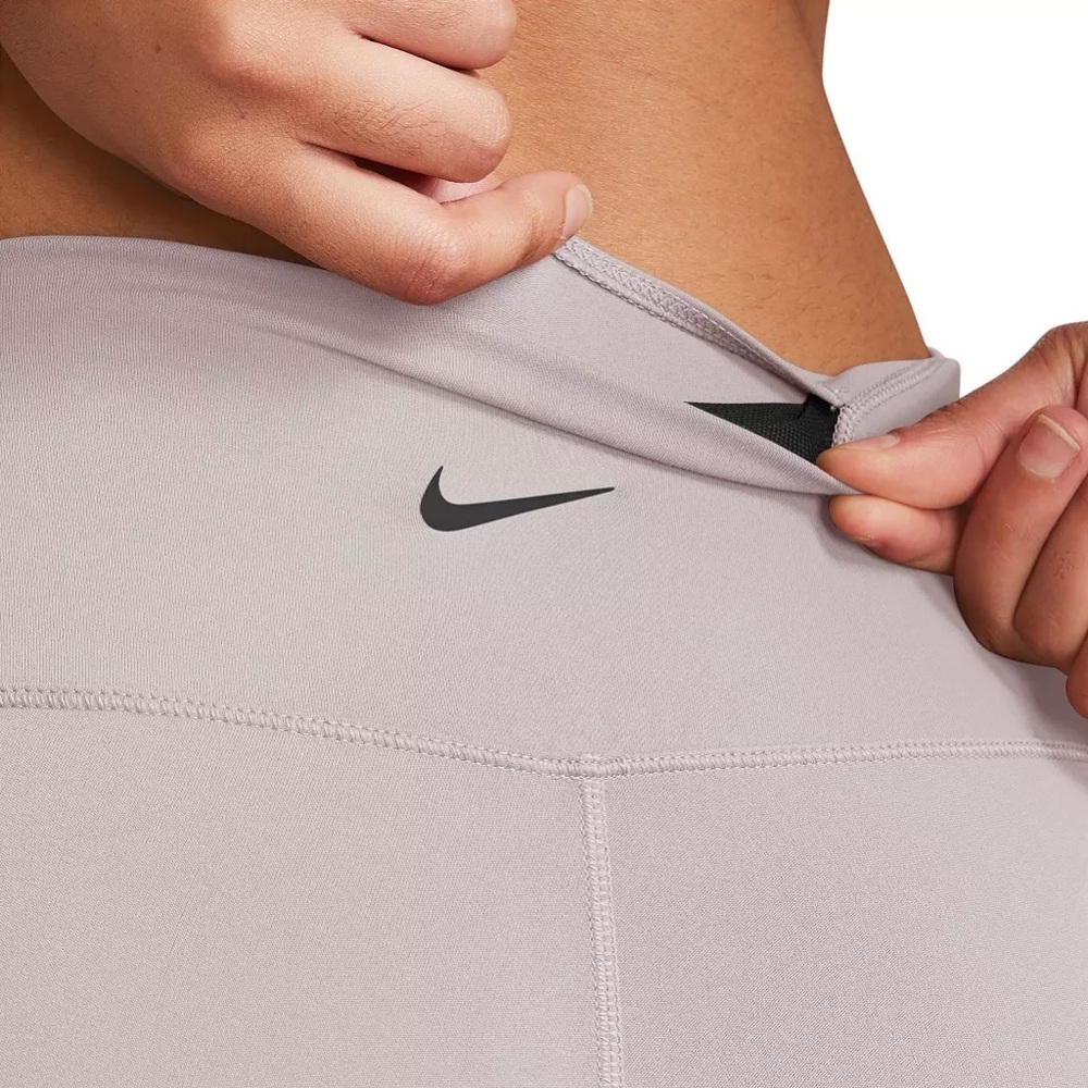 New size Nike Women's One High-Waisted 7/8 Leggings with Pockets - Picture 5 of 7
